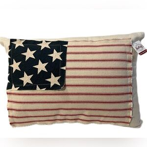 🇺🇸 Flag Decor Pillow, 4th of July, Stars and Stripes, NWT, Independence Day